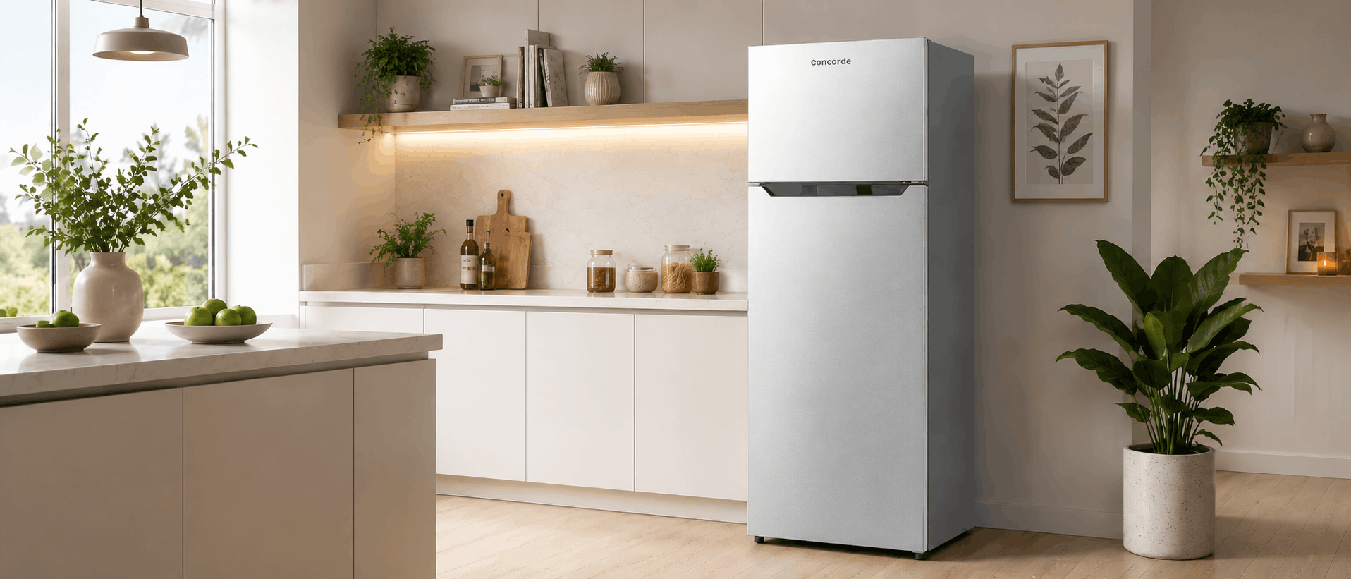 Réfrigérateur CONCORDE DeFrost 360 L SILVER